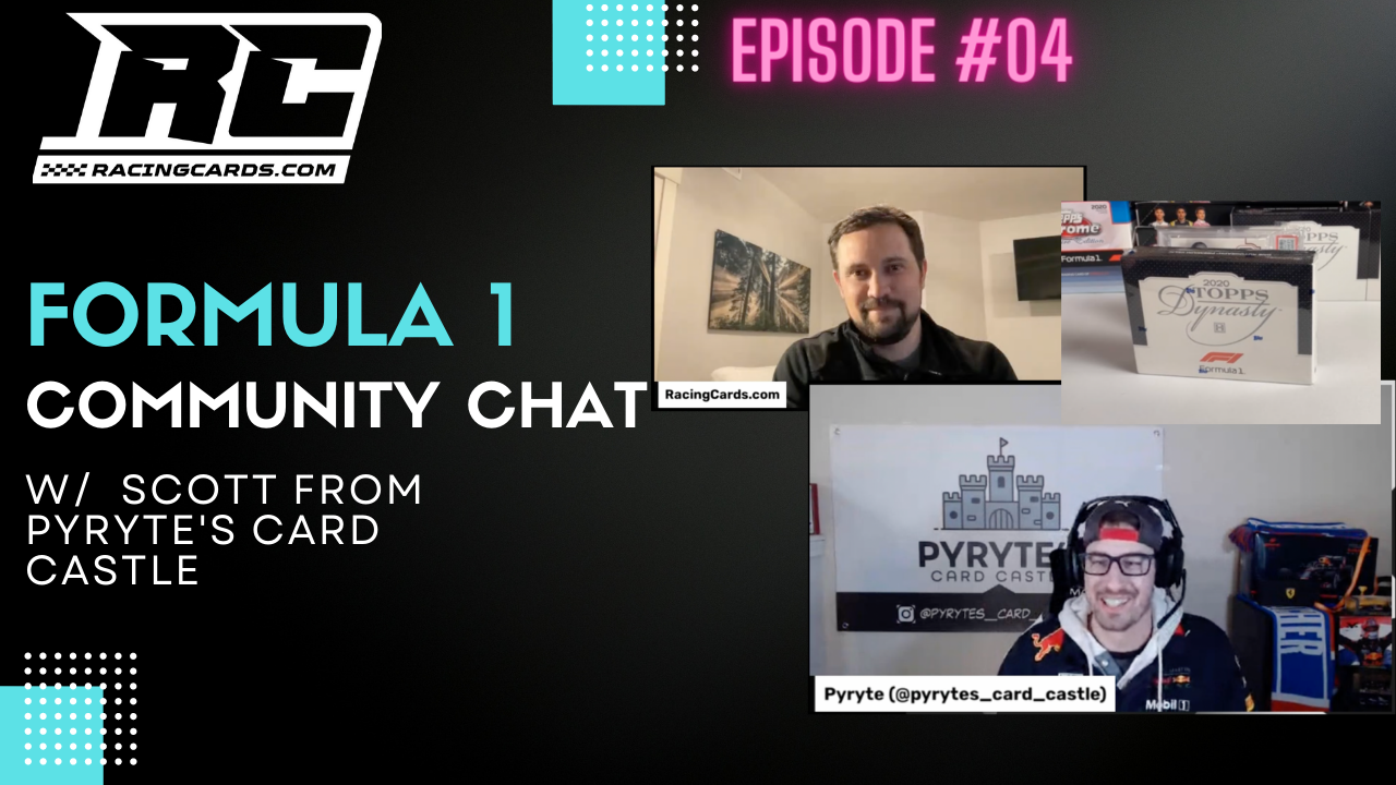 Episode 4: Chat with Pyryte's Card Castle. Discuss Topps F1 2021 Checklist.